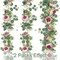 Artificial Flowers Garland 6FT Eucalyptus Flower Garlands Vintage Peony Rose Vine Faux Floral Garland for Wedding Party Arch Table Wall Backdrop Decoration (Vintage Pink, 4PCS)